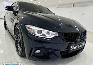 BMW 428I GranCoupe Sunroof HID NAV HUD 2015 Blue